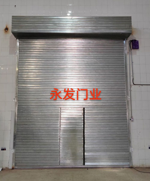 帶小門鋼質(zhì)防火卷簾